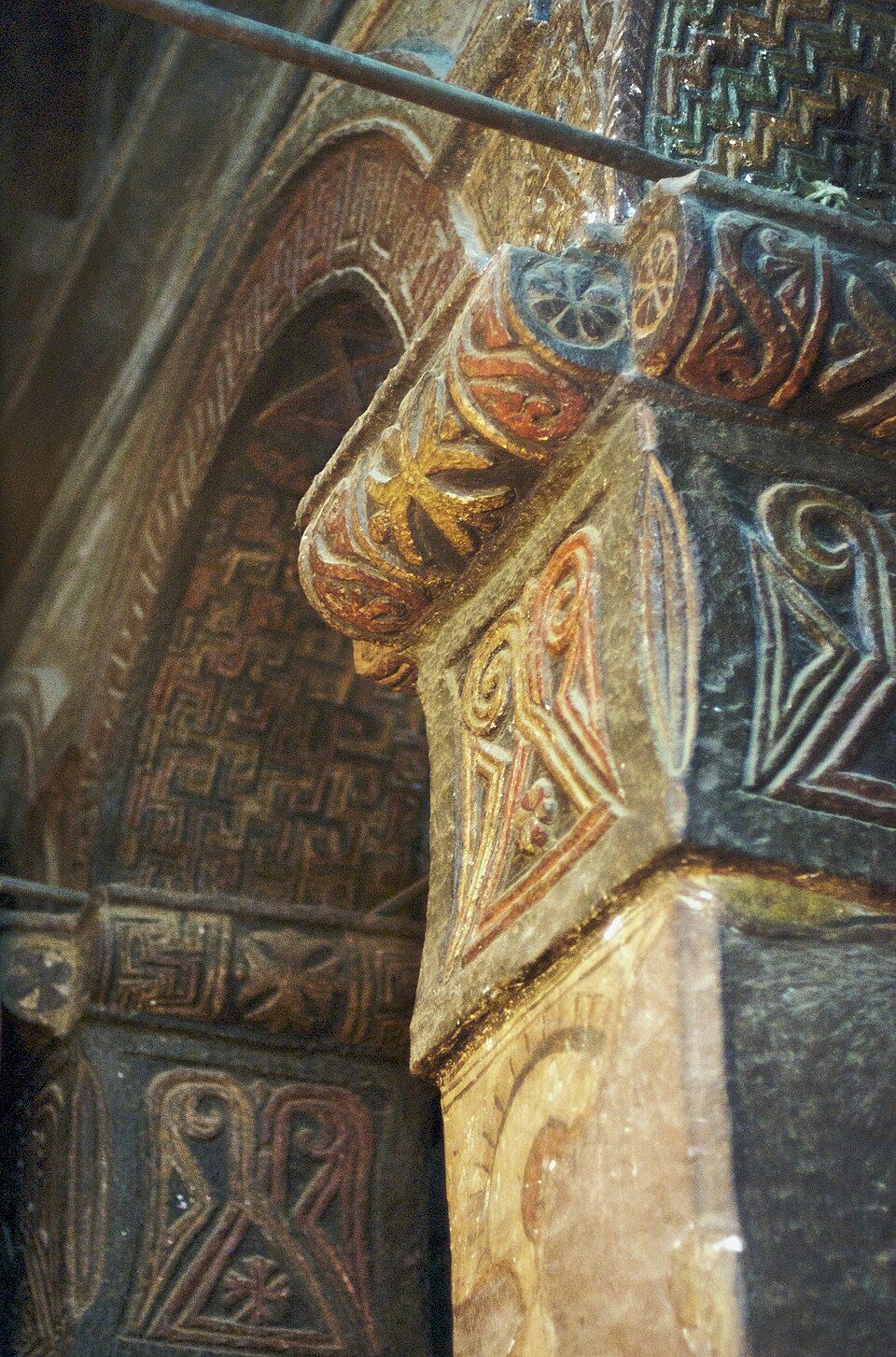 Arch and Capitals, Church of Bet Maryam, Lalibela, Ethiopia