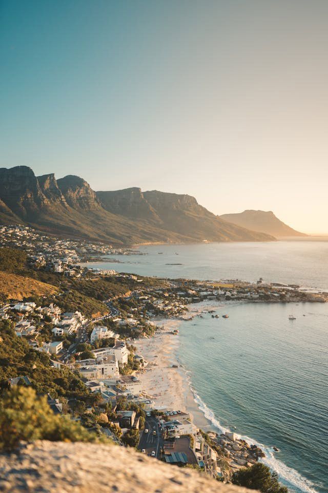 Twelve Apostles range in Cape Town, South Africa